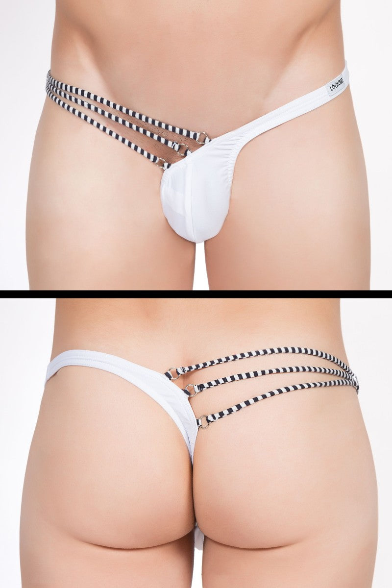 weißer Herren String Alliance von Look Me weißer Herren String Alliance von Look Me
